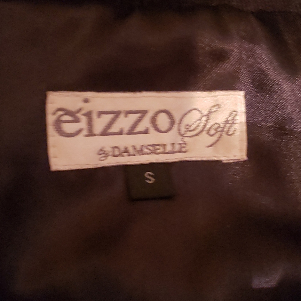 Eizzo Soft By Damselle Rabbit Fur Jacket - Picture 3 of 7